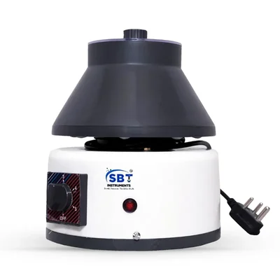 SBT Instruments Centrifuge Machine with Capacity of 8x15 ml Tube, 3500 RPM, Shocked-Free ABS Body