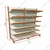 Premium Quality 6 x 2 Feet 6 Shelves Slotted Channel Display Rack - Set Of 2