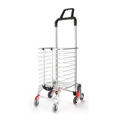 Premium Quality 70-80 Kg Load Capacity 8 Wheels Shopping Trolley For Super Market, Grocery Stores, Warehouses