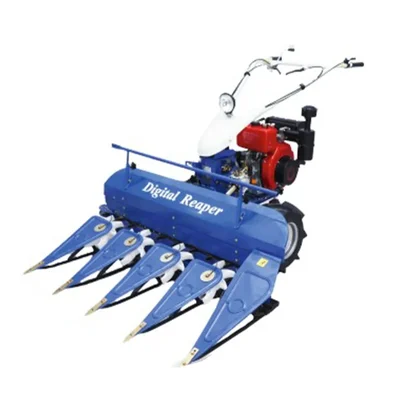 Digital Reaper 7 HP Diesel Operated Self Propelled Reaper, Harvester Machine For 1 Feet to 1.5 Feet Short Crops, SC-296