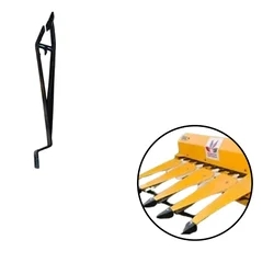 Mild Steel Short Leaf  Chassis For Reaper Attachment