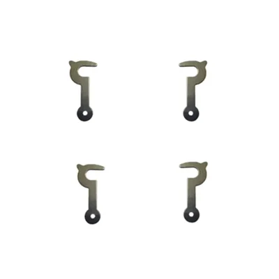 4 Pieces Stainless steel Side Lock for 1HP Domestic Atta Chakki 