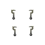 4 Pieces Stainless steel Side Lock for 1HP Domestic Atta Chakki