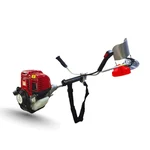 Natraj 4 Stroke 35 CC Sidepack Petrol Brush Cutter for Cutting Dense Undergrowth ,Unwanted Weeds, and Pruning Trees, AS 535