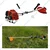 Mitsuyama DX-PCH-52SP, 2 Stroke 52 CC Sidepack Gardening Grass Cutter | Lawn Mower | Weed Cutter, With Accessories.