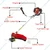 Greenleaf 1.95HP 2 Stroke Brush Cutter 52 cc engine with Free Accessories 
