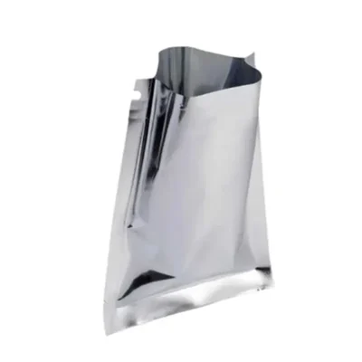 1000 Pcs 1Kg, 8x12 Inch Silver 3-Side Sealed Pouch with Tear Notch For Packaging of Dry Fruits, Masala and Granules