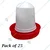 Premium Quality 500gm Baby Feeder(Pack-25 pcs)