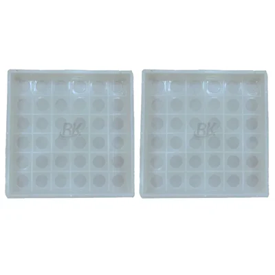 RK Plastic 36 Sikka Tile Mould (12 x 12 Inch) (Pack Of 2)