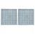 RK Plastic 36 Sikka Tile Mould (12 x 12 Inch) (Pack Of 2)