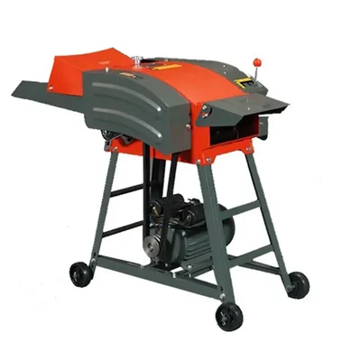 Commercial 400-1200 Kg/Hr Chaff Cutter Machine With 3 HP Motor 
