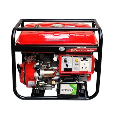 HPM 3.5 KVA Single Phase Recoil and Self Start Petrol Run Portable Generator (GE-4000RS)