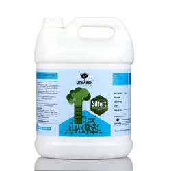 Utkarsh Silfert (Potash Fortified with Silicon) Enhances Silica Absorption in Plants, White Root Development | 5 liter(Pack-1 x 5 liter)