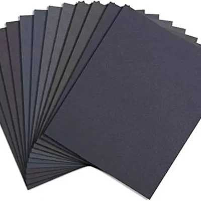 Premium Quality 1000 Pcs 9/14 inch Waterproof Sand Paper For Sanding Purpose(Grit-60)