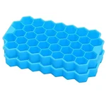 Pack of 10 Honeycomb Shape Silicone Mould for Chocolate, Truffles, Ganache, Jelly, Praline, Brownie, Ice Cube Tray