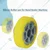 SP 3 Pcs Yellow Silicon Wheel for Band Sealer