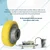 SP 3 Pcs Yellow Silicon Wheel for Band Sealer