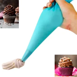 35 cm Reusable Silicone Icing/Piping Bags for Cake/Pastry/Cupcake Decorating (Pack of 10)