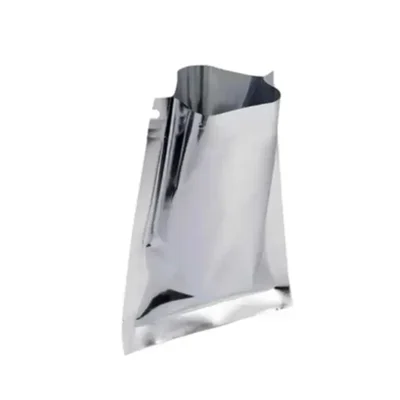 1Kg, 8x12 Inch Silver 3-Side Sealed Pouch with Tear Notch for Dry Fruits, Masala, Granules Packaging(Pack-50 Pcs)