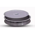 Aluminum Uruli (Silver) For Cooking With Lid- Small Size 