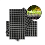 Singhal 98 Holes Reusable Germination Trays for Seedling, Plants, and Garden Plantation - Pack of 20