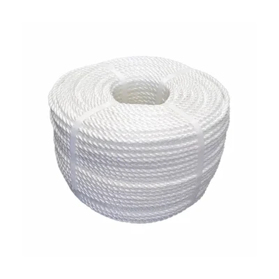 Singhal PP Tuf Rope Heavy Duty Nylon Virgin Plastic Rope | White | 4 MM | Multipurpose Plastic Rope(Size-10 Meter)