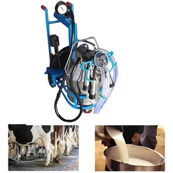 Trolley Type Single Bucket 25L Milking Machine with 1 HP Motor
