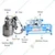 Single Bucket (25L) Milking Machine with 0.5 HP Motor