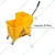 Heavy Duty 20 Liters Single Bucket Wringer Trolley For Cleaning And Mopping 