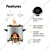 Greenway Single Burner Biomass Jumbo Stove for Large Rural House and Community Kitchen