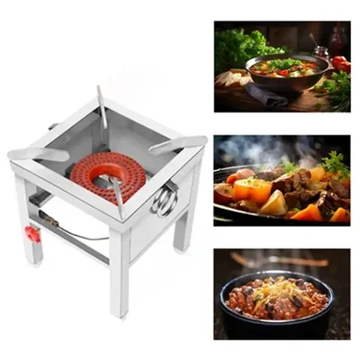 18 X 18 X 16 inch Single Burner Korean Gas Stove For Mini Kitchen
