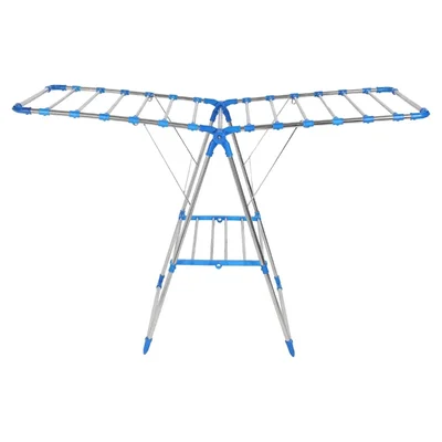 KTG 4 X 3 Feet  Premium Quality Single Butterfly Cloth Drying Stand 