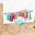 KTG 4 X 3 Feet  Premium Quality Single Butterfly Cloth Drying Stand 