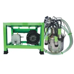 1 HP Single Bucket Regular Milking Machine, L1P1 Model, 350 LPM