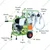 Dual Power Operating Milking Machine with 1HP Motor and 6.5HP Engine