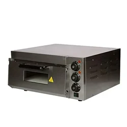 Premium Quality Stone Base 16x16 Inch Single Door Electric Pizza Oven