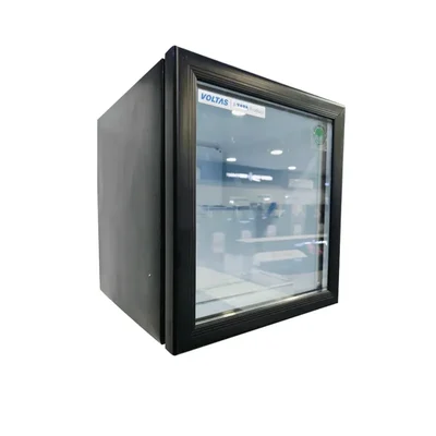 Voltas 50 L Single Door Upright Freezer (VC GT 50 SD FGLS), 5 Star for Chocolate, Cold Drinks with 3 years Warranty