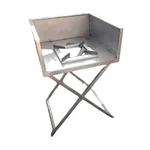 20 x 20 x 30 inch Single Gas Burner With Front, Side Guard and Folding Stand