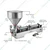 Combo of Single Nozzle Paste Filling Machine 100-1000 ml with Compressor