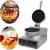 Counter Top Electric Single Head Waffle Maker Machine, 1KW, SS Body