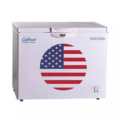 Celfrost 216Ltr Single Lid Hard Top Chest Deep Freezer / Chiller (Convertible) CF 232 with 3 Years Warranty