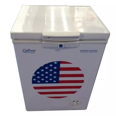 Celfrost 91L Single Lid Hard Top Chest Deep Freezer, CF 132  for Commercial Outlets and Supermarkets