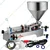 Single Nozzle Paste Filling Machine 50-500 ml, Semi-Automatic