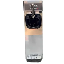 Table Top Single Nozzle Softy Ice Cream Machine, Stainless Steel Body