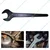 Jhalani 65 mm Single Open End black polish Jumbo Spanner