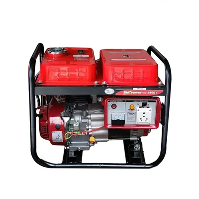 HPM 2.1 KVA Recoil Start Single Phase Petrol & LPG Operated Portable Generator With Battery (GE-2400 P-LPG)