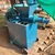 Semi Automatic 3 HP Single Phase Cow Dung Log Making Machine, Capacity 250 Kg/hr