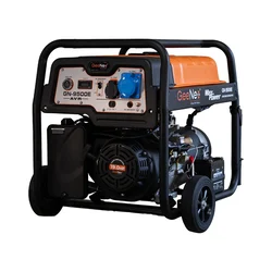 GeeNex 9.5 KVA Single Phase Phase 500 CC Electric Start Petrol Generator with 28L Tank Capacity (GN-9500E), 1 Year Warranty 