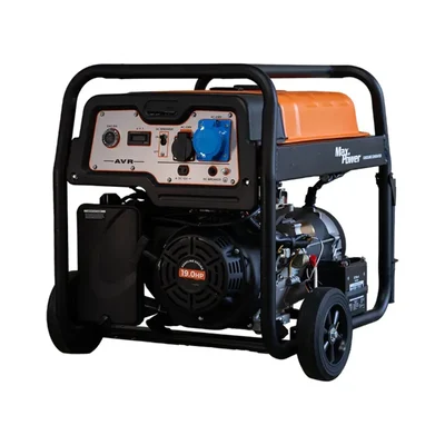Premium Quality 9.5 KVA Single Phase Phase 500 CC Electric Start Petrol Generator with 28L Tank Capacity