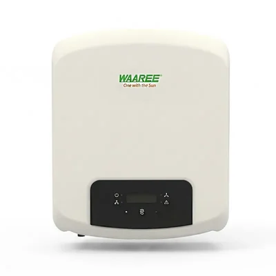 WAAREE 5.5kW Single Phase On-Grid Solar Inverter with Dual MPPT Technology for Efficient DC-to-AC Power Conversion